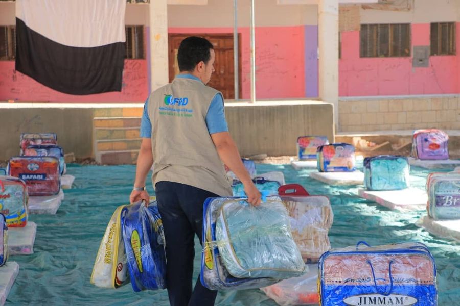 توزيع الحقيبة الشتوية