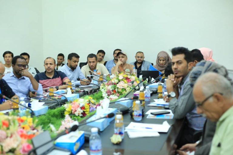 رئيس المؤسسة يشارك في الاجتماع الموسع للمنظمات الدولية والمحلية الفاعلة الذي دعت له السلطة المحلية واوتشا بمارب