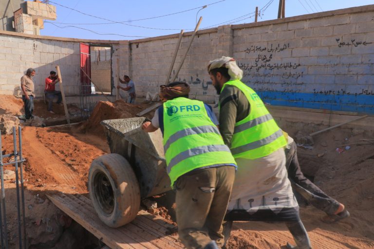 مشورع بناء مدرسة حسنه
